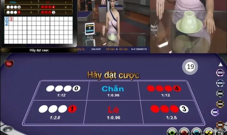 Khám Phá Trò Chơi Xóc Đĩa Tại BK8 - Đỉnh Cao Giải Trí 2 Các cửa cược trong trò chơi Xóc Đĩa tại BK8